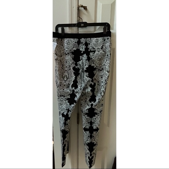 NWT Paisley Slacks with front snap & button. - Picture 3 of 5